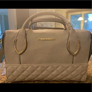 Steve Madden beige bag